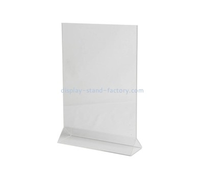 OEM supplier customized acrylic tabletop sign holder NBD-753