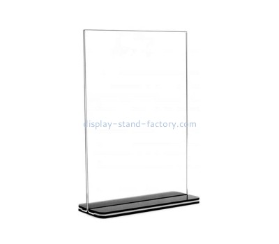OEM supplier customized acrylic sign holder perspex sign holder NBD-766