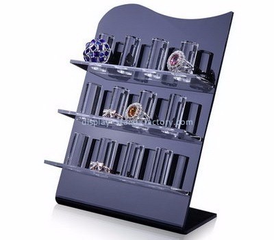 Custom acrylic ring display stand plastic display jewellry display NJD-012