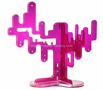 Customized acrylic cute earring holder stand retail jewellery display stands plastic stands for display NJD-020