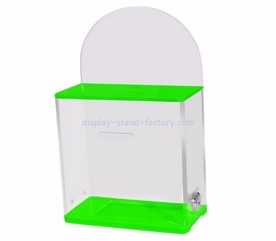 Custom ballot boxes transparent ballot box acrylic ballot box with lock NAB-048