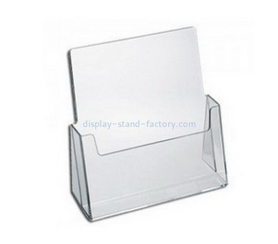 Customized acrylic table top brochure stands pamphlet display rack 8.5 x 11 brochure holder NBD-025
