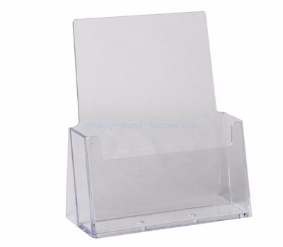 Customized acrylic plexiglass holders table top brochure holder magazine display stand NBD-032