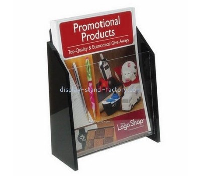 Custom acrylic magazine paper stand holders literature racks for sale NBD-098