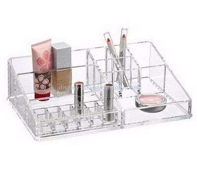 Acrylic display supplier custom acrylic cosmetic organizer countertop clear makeup storage NMD-067