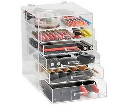 Acrylic manufacturers custom acrylic makeup cosmetic organiser storage containers NMD-070