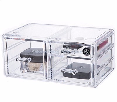 Acrylic display supplier customize acrylic cosmetic storage makeup drawer organiser NMD-119