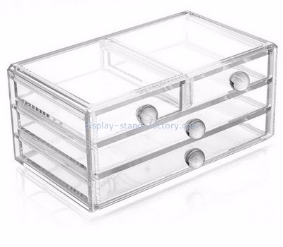 Display case manufacturers customize acrylic cosmetic storage makeup box case NMD-132