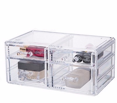 China acrylic manufacturer customize best makeup drawer storage case organizer NMD-137