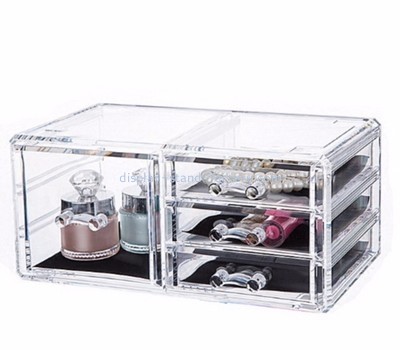 Acrylic display manufacturers customize acrylic cosmetic makeup storage case NMD-142