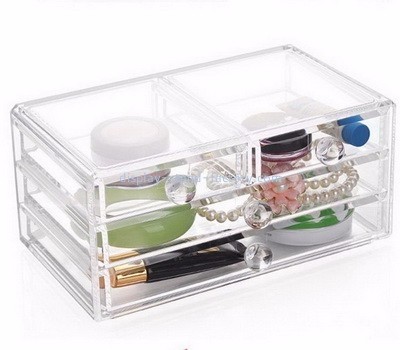 Acrylic display manufacturers customize acrylic box storage containers for makeup NMD-152