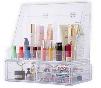 Acrylic factory customize cheap best acrylic makeup drawers organizer NMD-181