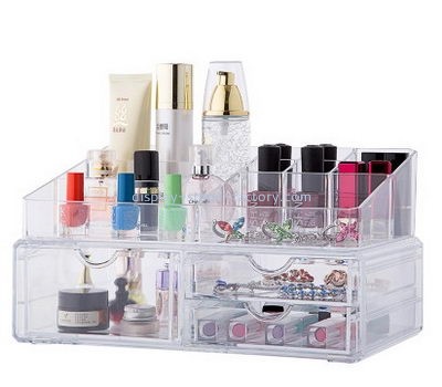Display box manufacturer customize small best acrylic makeup drawers organizer NMD-182