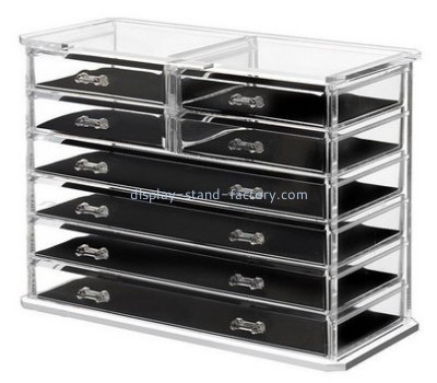 Acrylic manufacturers customize acrylic organizer drawer make up storage NMD-190