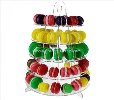 Acrylic display supplier  customize plastic macaron display stands NFD-007