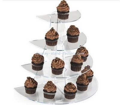 Acrylic display stand manufacturers customize cup cake display stand cupcake holders NFD-009