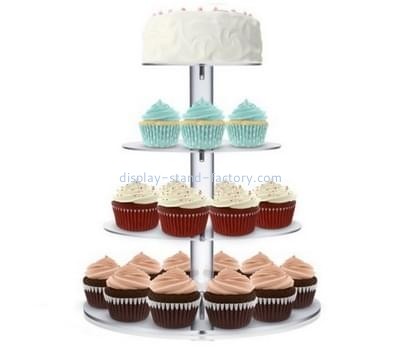 Display stand manufacturers customize acrylic cake display stand cupcake stand NFD-010
