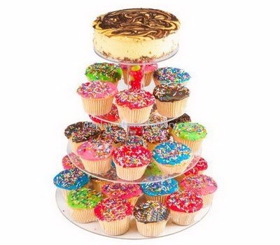 Acrylic products manufacturer customize cupcake display holder NFD-011