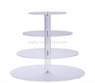 Acrylic display factory customize acrylic display rack mini cupcake stand NFD-028