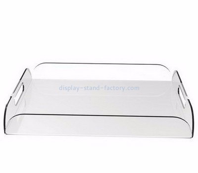 China acrylic manufacturer customized acrylic serving tray NFD-038