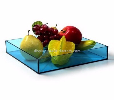 Acrylic products manufacturer customized food serving tray custom acrylic tray NFD-045