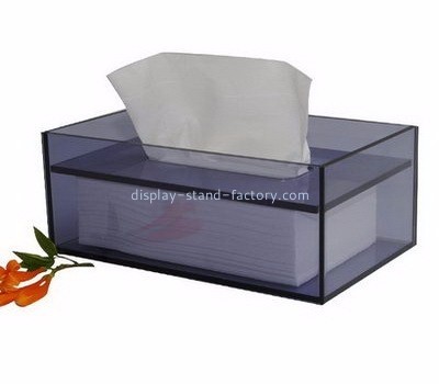 Tissue box manufacturers customized acrylic funny tissue boxes NAB-076