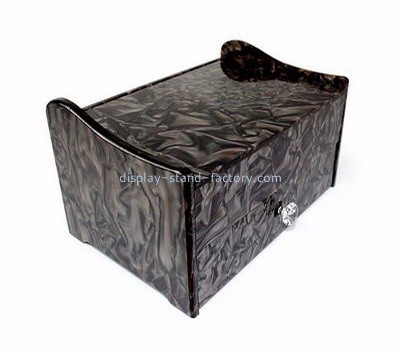 Tissue box manufacturers customized acrylic rectangular tissue box holder NAB-084