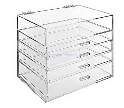 Acrylic display factory customized acrylic drawer organizer storage boxes NAB-102