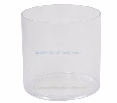 Acrylic manufacturers customized perspex display large round box NAB-103