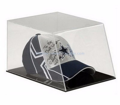 Acrylic factory customized countertop hat display case NAB-123