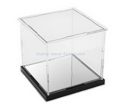 Acrylic box manufacturer customized acrylic display box toy display case with lid NAB-134
