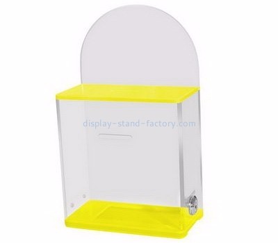 Acrylic products manufacturer customized plastic voting ballot box BB-159