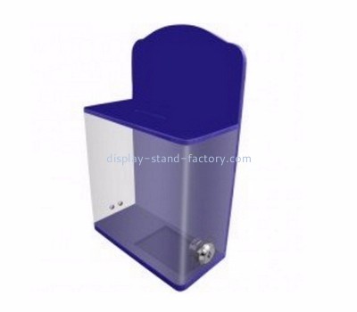 Charity collection boxes suppliers customized voting ballot suggestion box NAB-191
