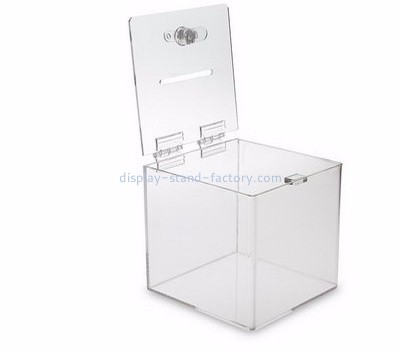 Suggestion box supplier customized plastic collection boxes for sale  NAB-205