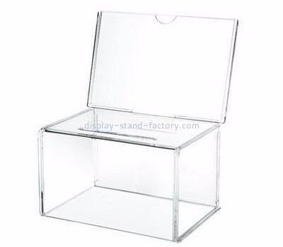 Suggestion box supplier customized acrylic cheap suggestion ballot box NAB-227