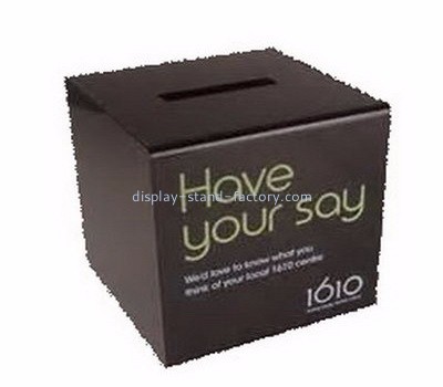 Charity collection boxes suppliers customized ballot suggestion boxes NAB-244