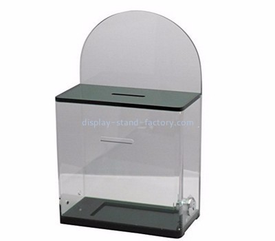 Display manufacturers customized money collection boxes for charity NAB-304
