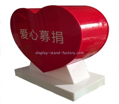 Suggestion box supplier customized red charity sweet boxes NAB-317