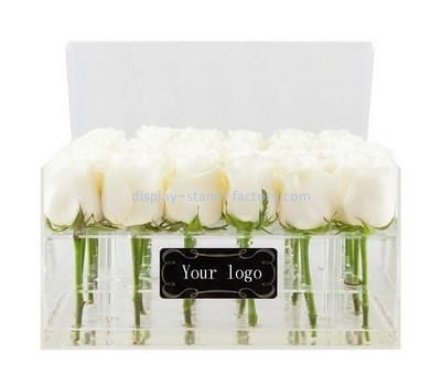 Acrylic display manufacturers customized rose flower box NAB-331
