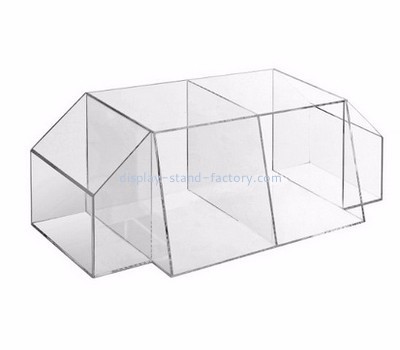 Acrylic items manufacturers customized acrylic box with dividers NAB-353