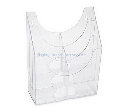 Display stand manufacturers customized acrylic paper organizer folder holder NBD-110