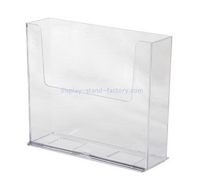 Acrylic display factory customized standing file organizer holder NBD-134
