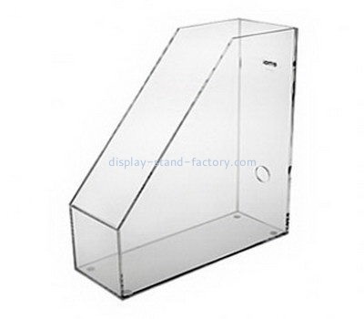 Acrylic products manufacturer customized vertical file holder NBD-136