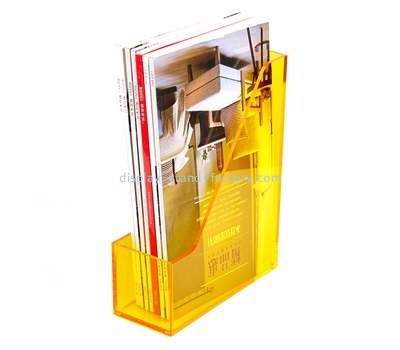 Acrylic display supplier custom file organizer folder stand NBD-171