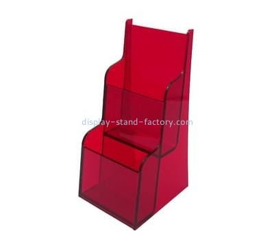 Acrylic items manufacturers custom acrylic and plastic leaflet display stand NBD-178