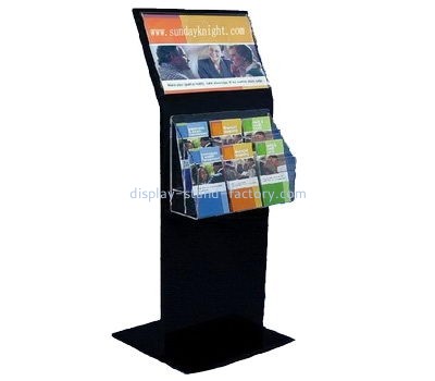 Display stand manufacturers custom acrylic products floor stand brochure holder NBD-226