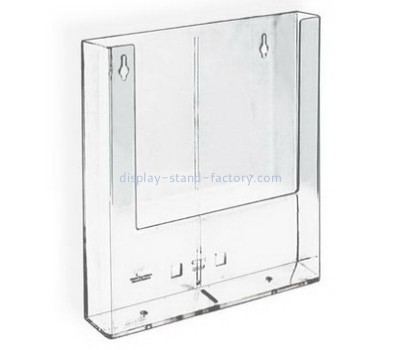 Acrylic display manufacturers custom plastic fabrication magazine racks wall mount NBD-251