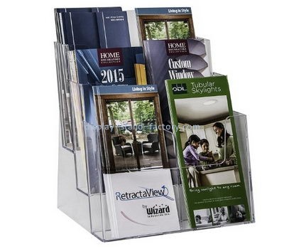 Acrylic supplier custom brochure racks holders for sale NBD-259