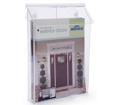 Retail display manufacturers custom outdoor acrylic brochure displays boxes NBD-261