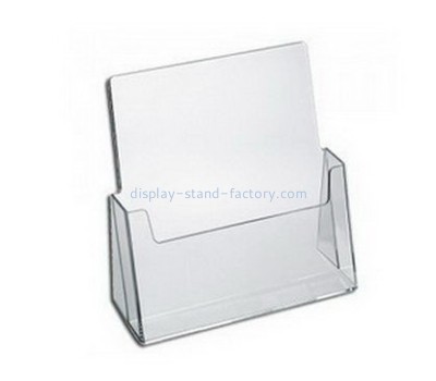 Plastic manufacturing companies custom design plexiglass acrylic greeting card display NBD-281